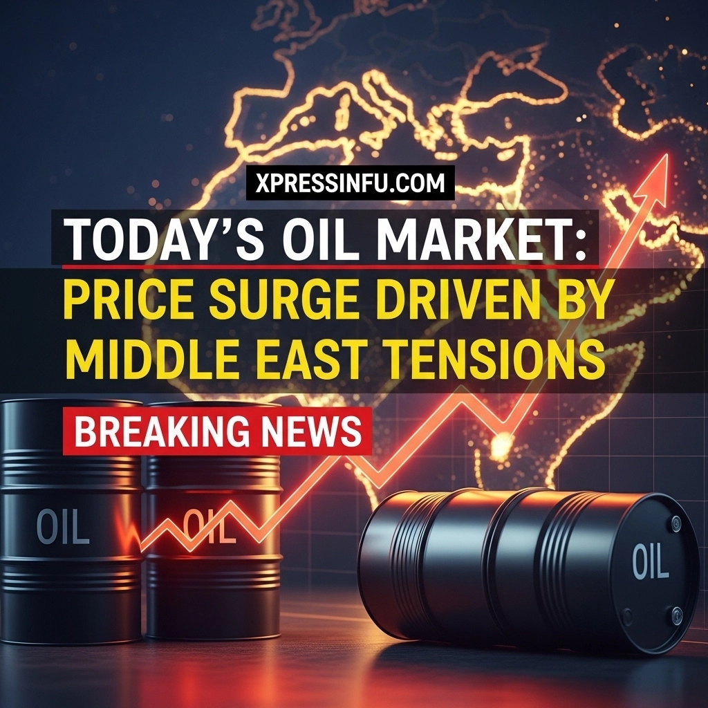 Today’s Oil Market: Price Surge Driven by Middle East Tensions