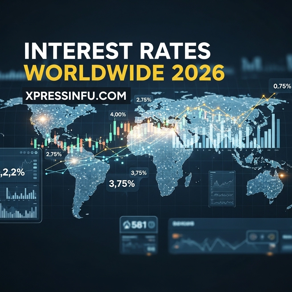 Interest Rates Worldwide 2026: Every Major Central Bank Rate, Data and Analysis