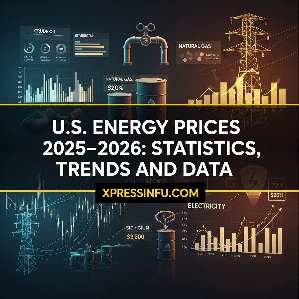 U.S. Energy Prices 2025–2026: Statistics, Trends and Data