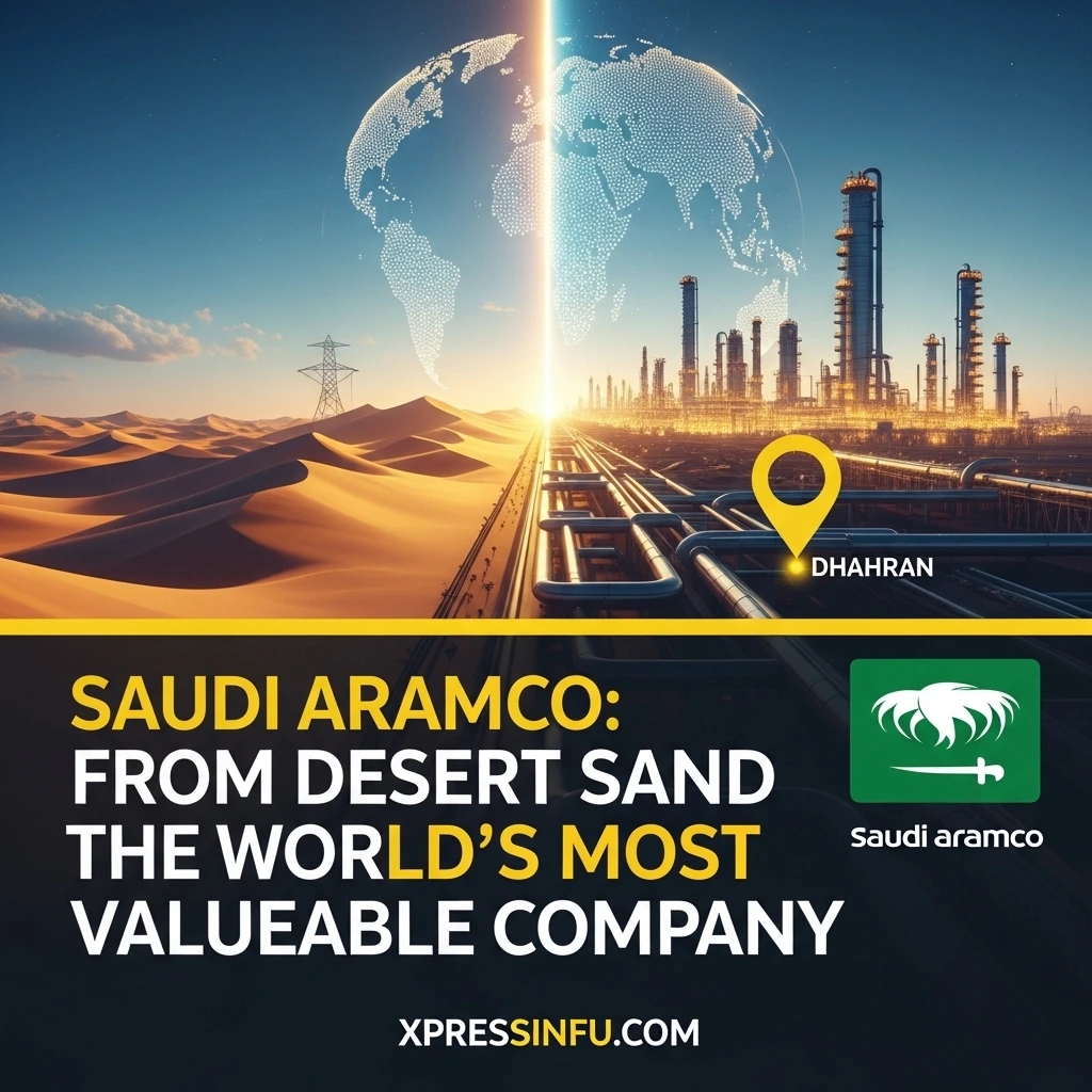 Saudi Aramco: From Desert Sand to the World’s Most Profitable Company