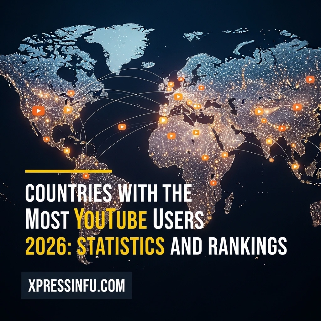 Countries with the Most YouTube Users 2026: Statistics and Rankings