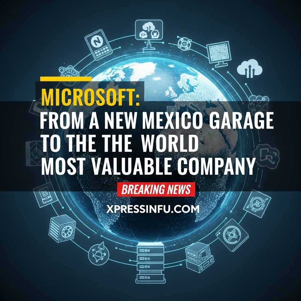 Microsoft: From a New Mexico Garage to the World’s Most Valuable Company | Origin, Growth and Global Dominance