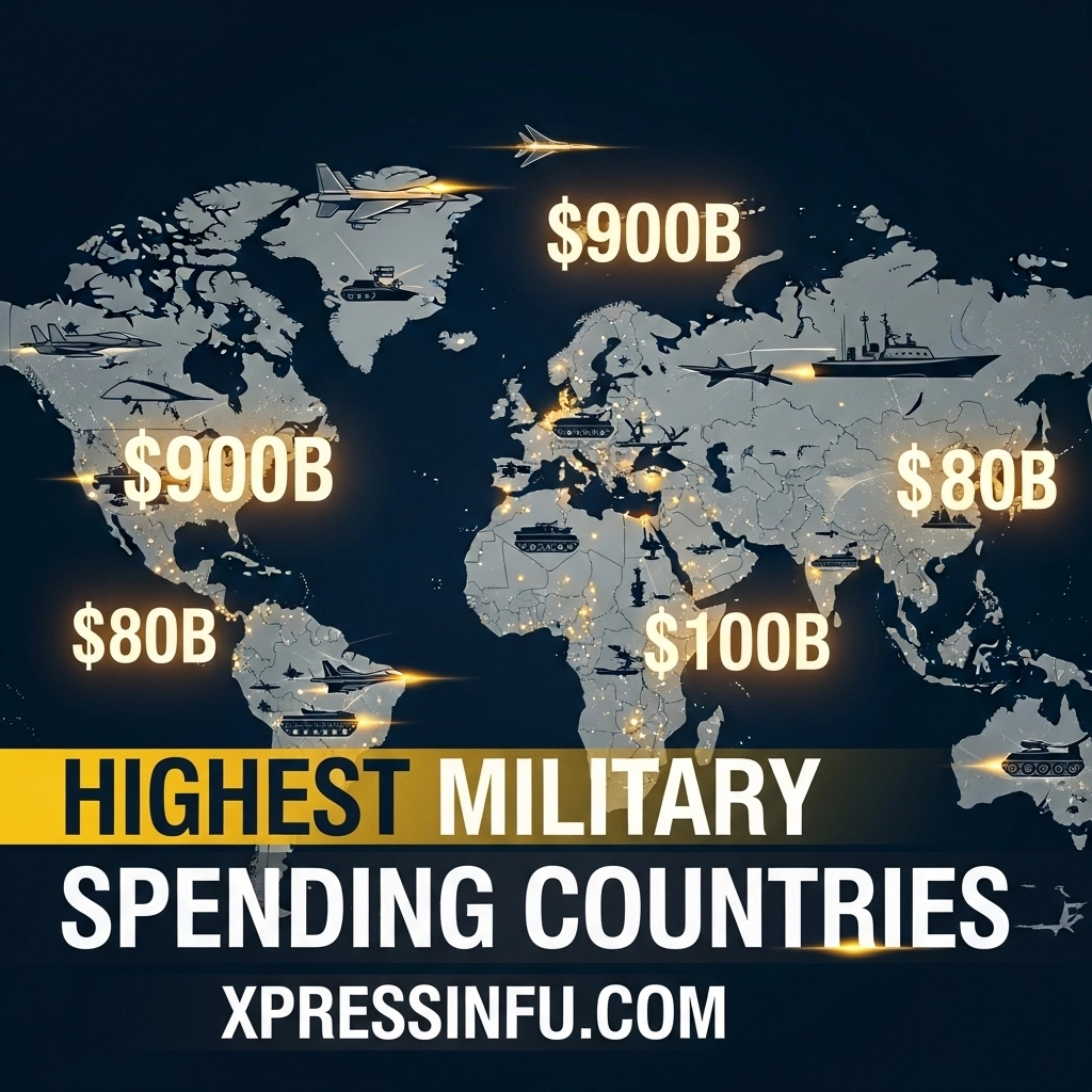 Highest Military Spending Countries 2026: Global Defence Budgets