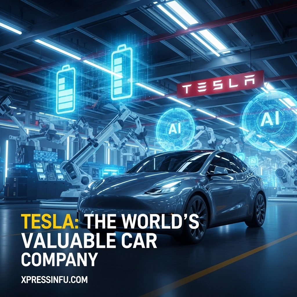 Tesla: From a Silicon Valley Startup to the World’s Most Valuable Car Company