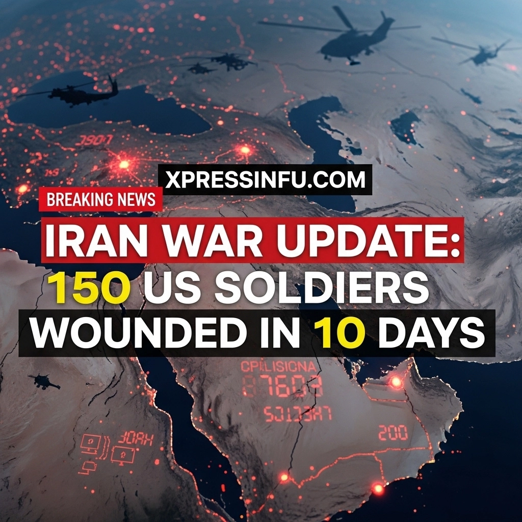 Iran War Update: 150 US Soldiers Wounded in 10 Days